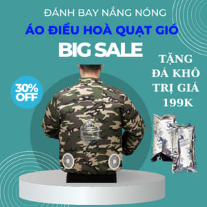 Áo Quạt Điều Hoà Rằn Ri